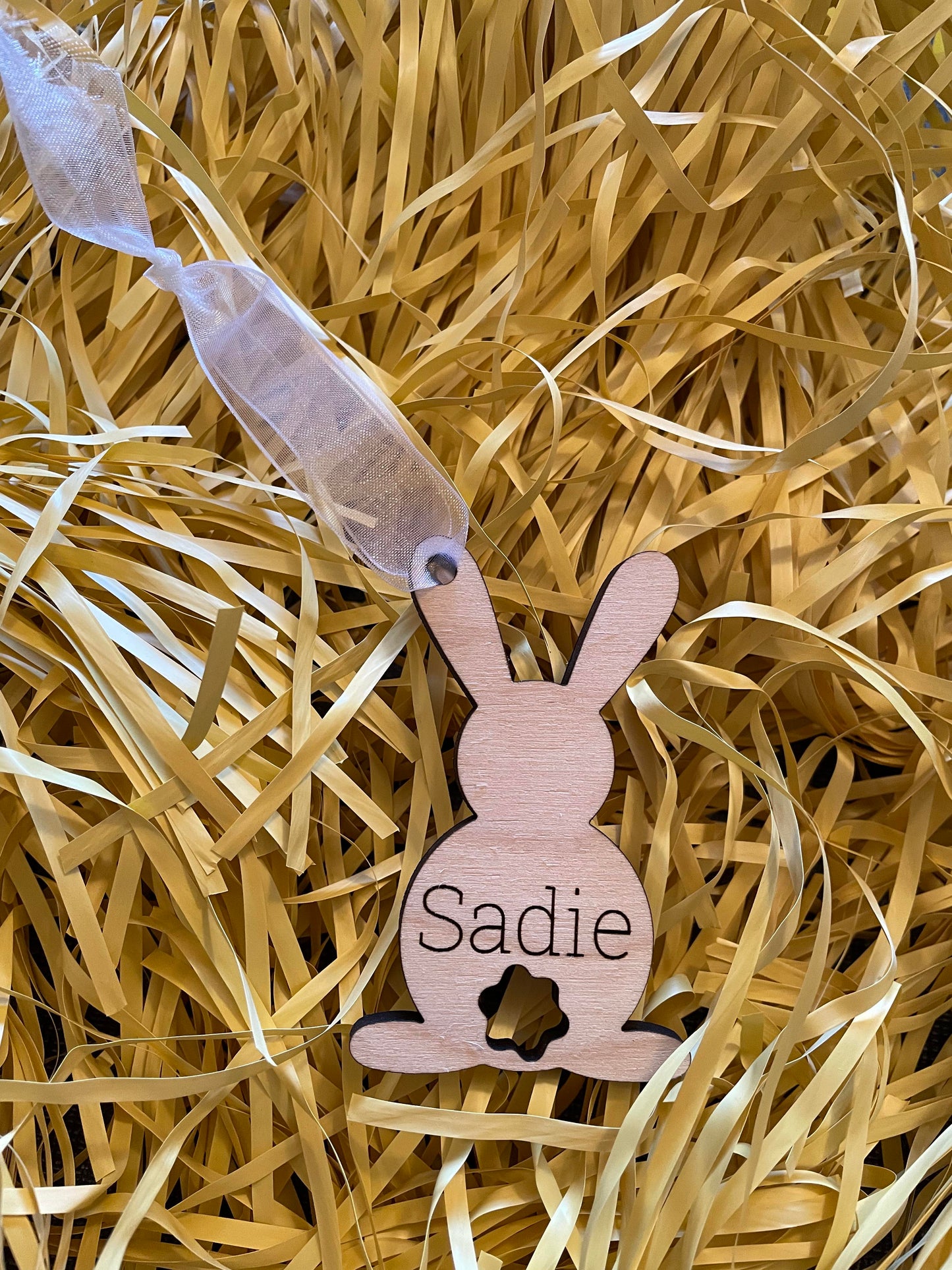 Bunny Easter Basket Tags