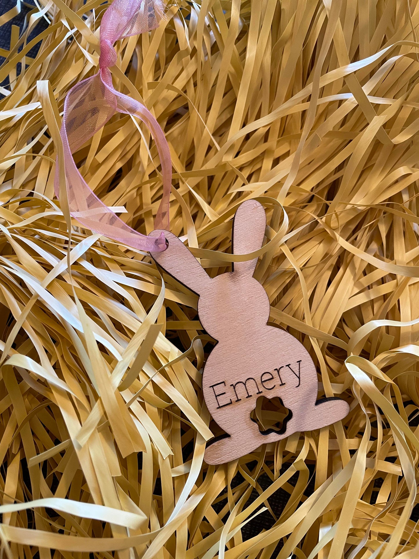 Bunny Easter Basket Tags