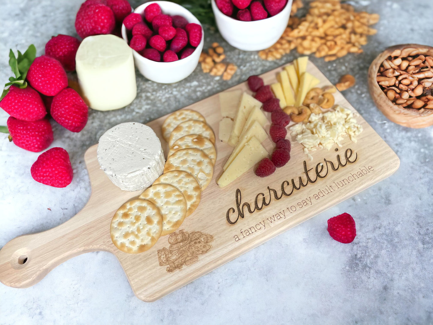 Charcuterie - a fancy way to say adult lunchable