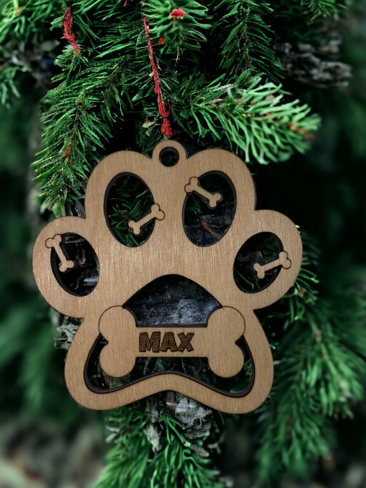 Ornament - Personalized Paw Print
