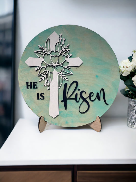 HE IS Risen Signs - 10 in