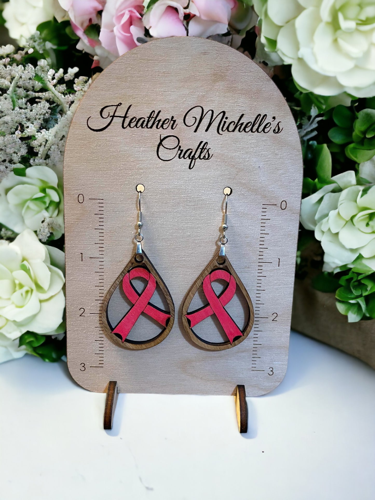 Earrings - Awareness Ribbon