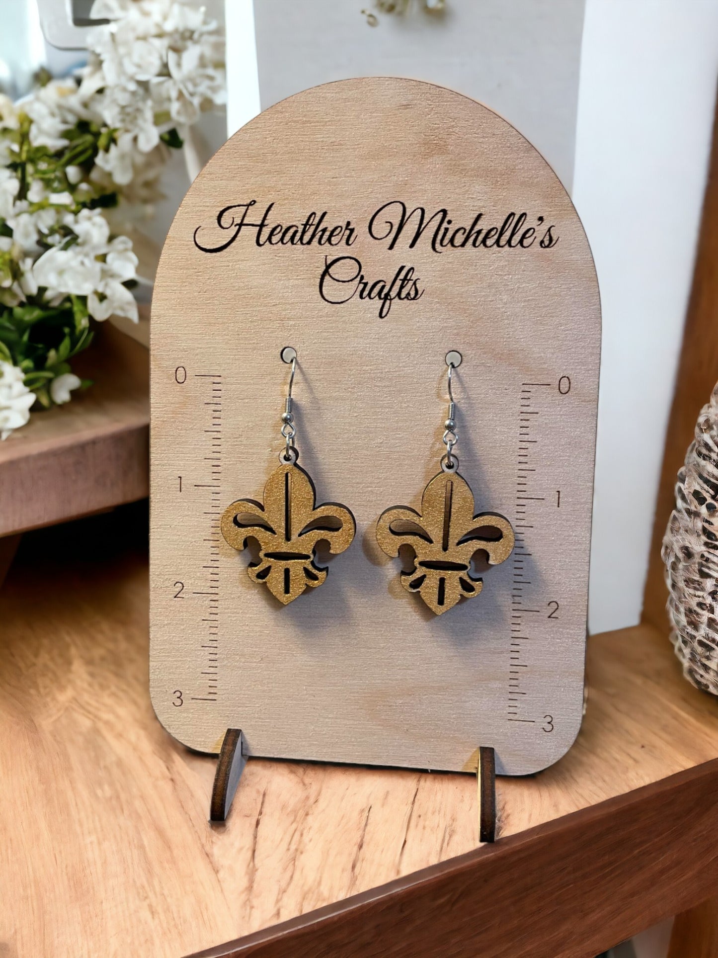 Earrings - Fleur-de-lis