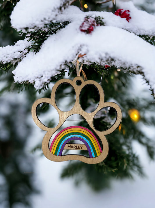 Ornament - Pet Rainbow Bridge