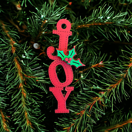 Ornaments - Joy or HoHoHo or both