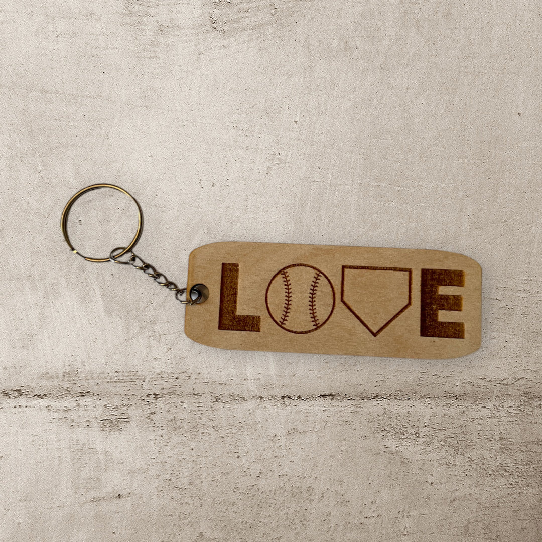 Sports Love Keychains