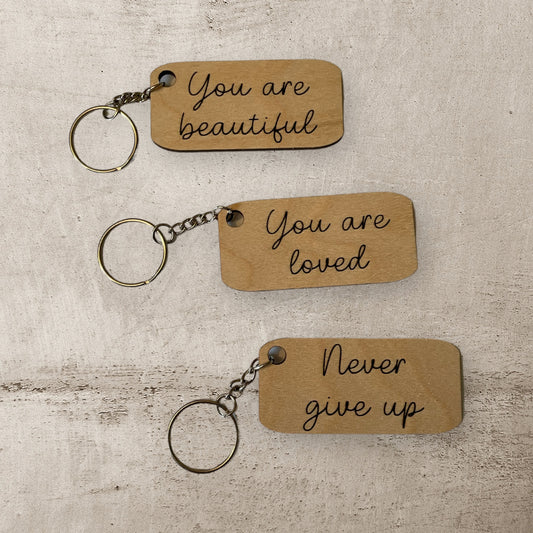 Encouragement Keychains