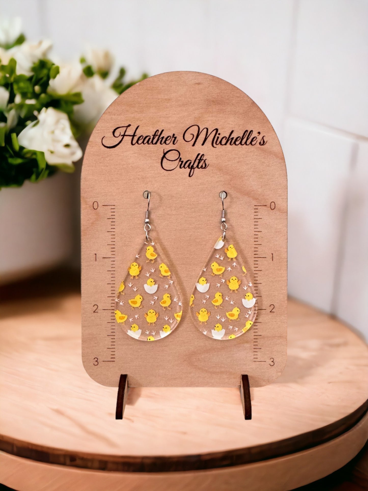 Earrings - Acrylic Chicks, 5 styles available